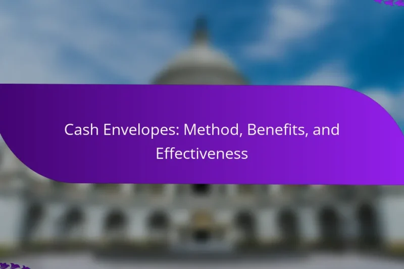 Cash Envelopes: Method, Benefits, and Effectiveness