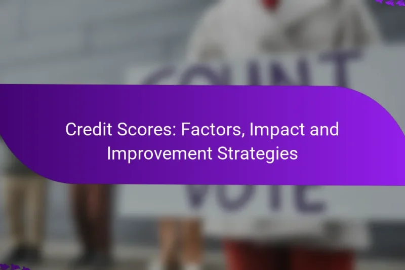 Credit Scores: Factors, Impact and Improvement Strategies