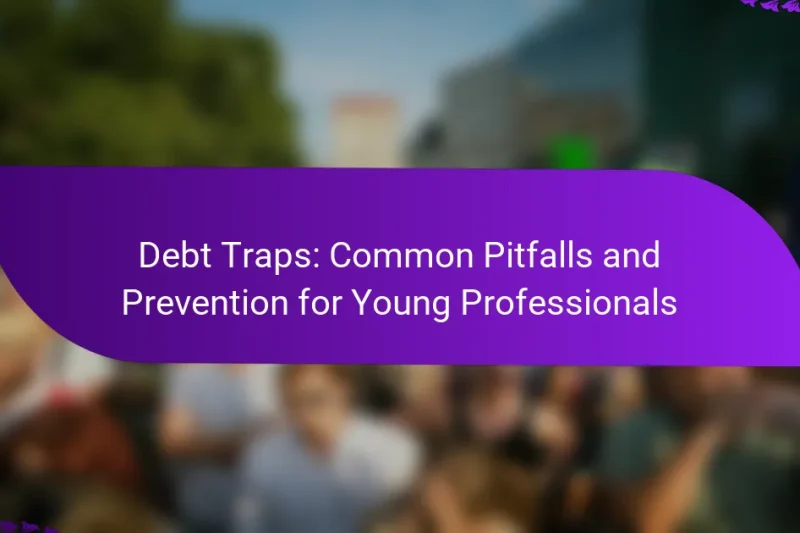 Debt Traps: Common Pitfalls and Prevention for Young Professionals