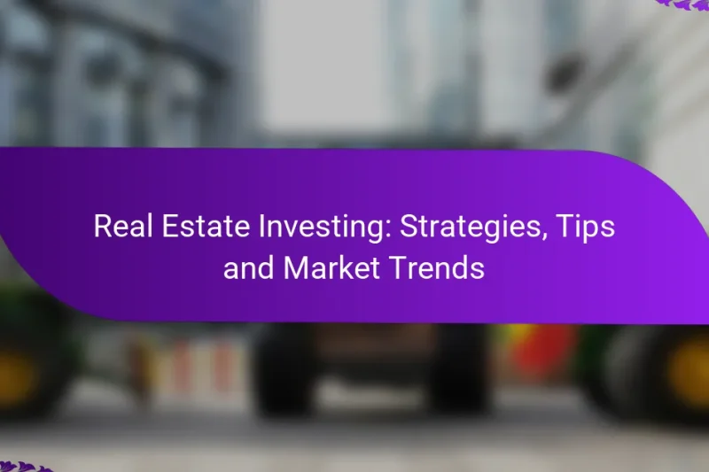 Real Estate Investing: Strategies, Tips and Market Trends